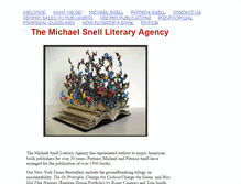 Tablet Screenshot of michaelsnellagency.com